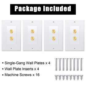 Weewooday mounting screws included for quick, secure installation