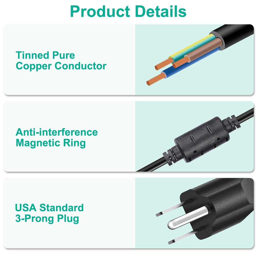 WEFOMEY packaging with adapter, tips, and polarity converter