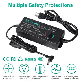 WEFOMEY safety protections safeguard against overvoltage and overheating