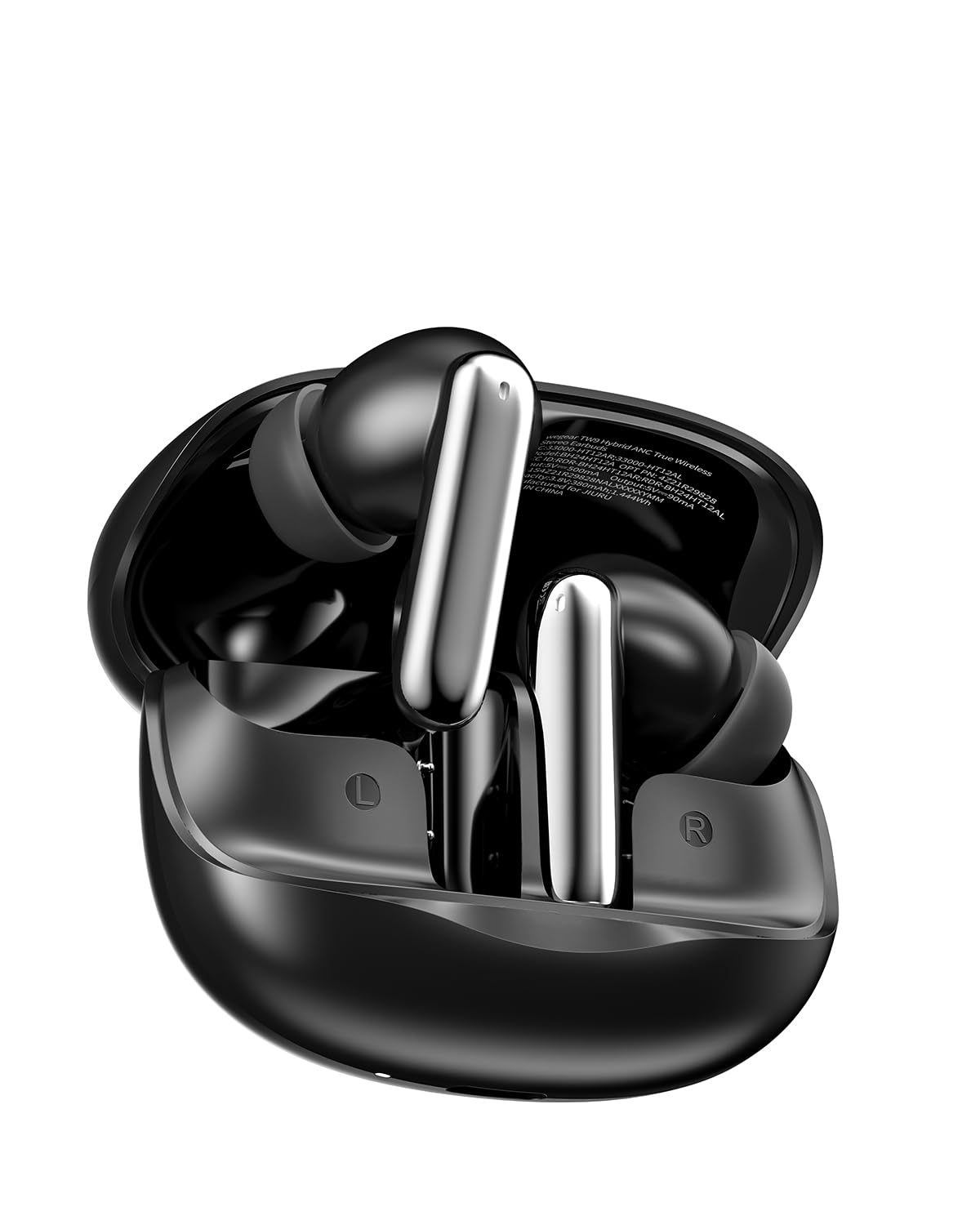 wegear hybrid-ANC earbuds with charging case for focused listening on the go