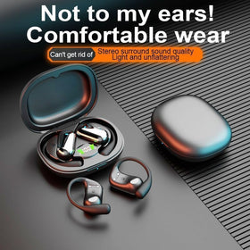 WEIBEIQI open ear headphones waterproof design for workouts and sweat resistance