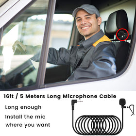 weishan close-up of microphone capsule, accurate voice capture benefit