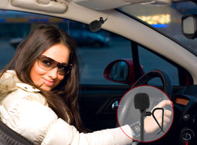 weishan foam wind muff on mic reducing wind noise for clearer calls