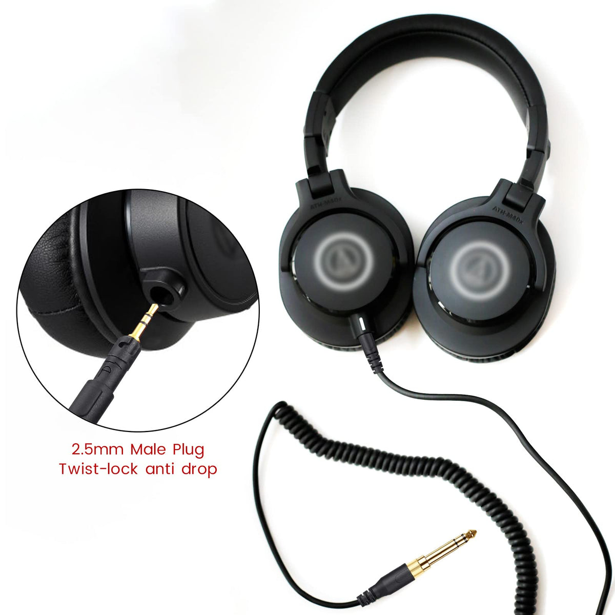 Weishan twist-lock gold-plated tips ensure reliable signal.