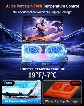 WEKEFON turbo fan blade detail, delivers high airflow with low noise
