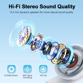 Wekily S50 smart touch controls for calls and music