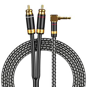 Wekuant Audiophile RCA Cable’s 6.5mm outer diameter provides a sturdy, durable feel.