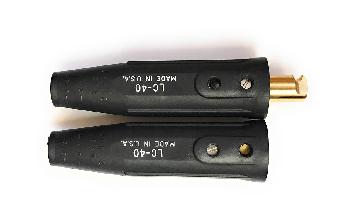 Weldmark LC40 female connector for quick, reliable mating and durable performance.