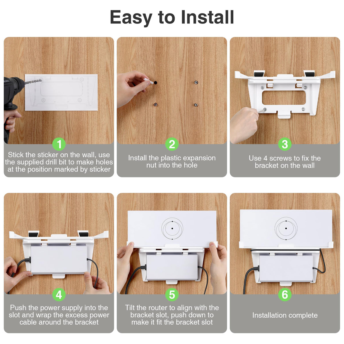 Welllifein Starlink Gen 3 mesh router fit ensures snug, stable alignment.