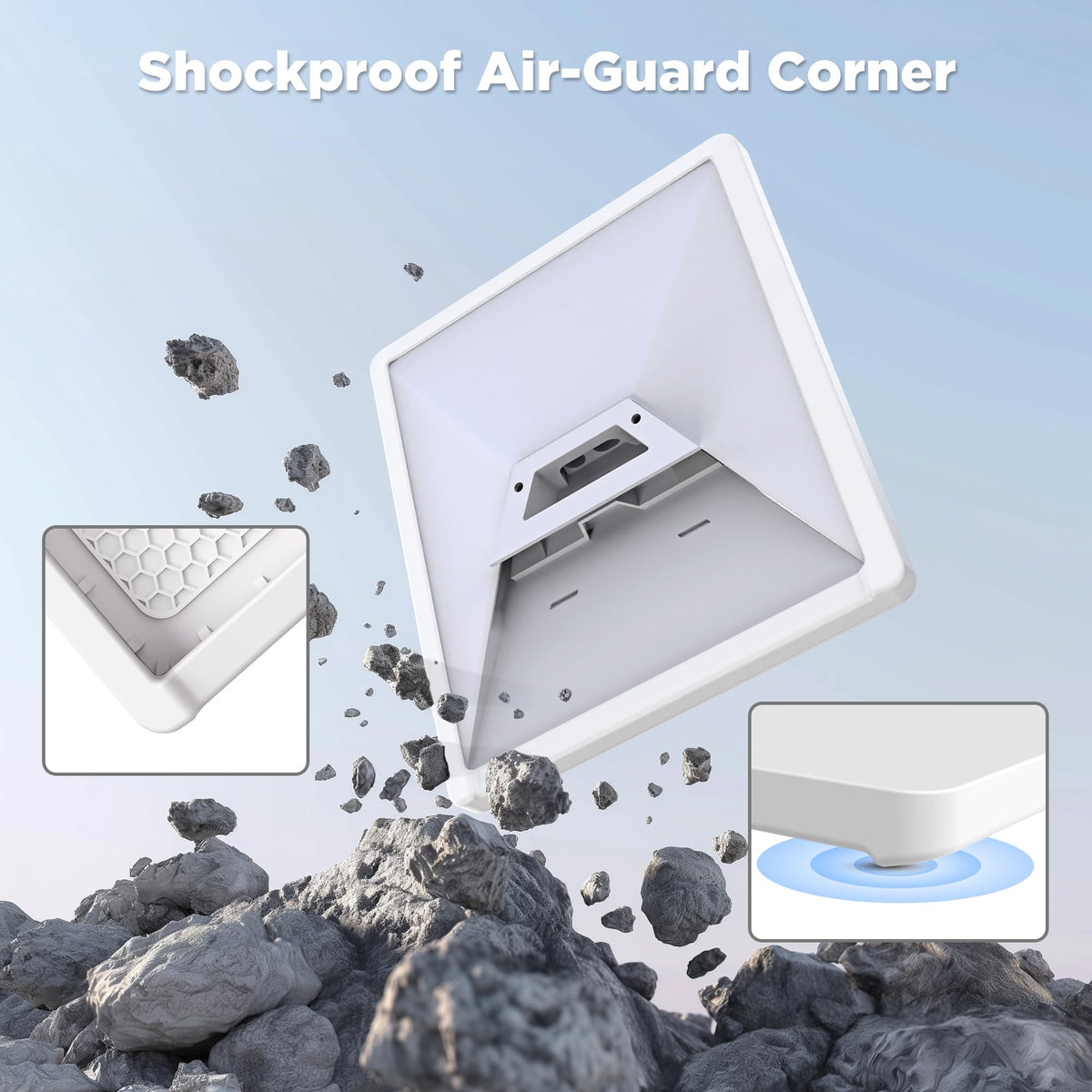 Welllifein Starlink Mini quick snap-on installation adds instant protection.