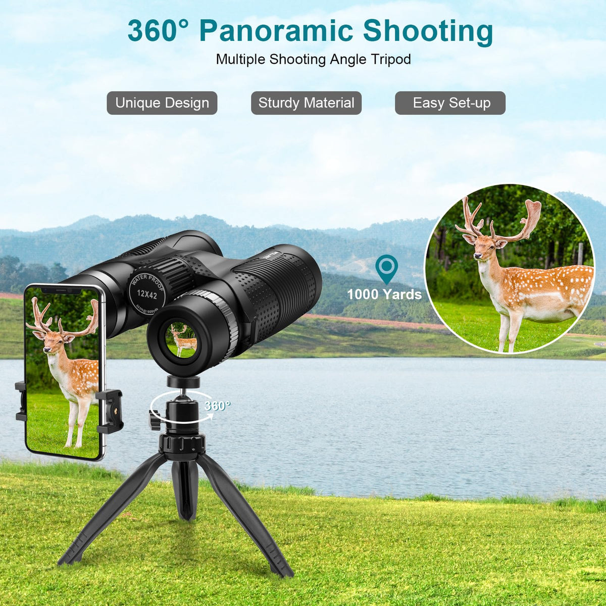 WELLNEC eyepiece and focus wheel detail for quick adjustments and comfortable viewing