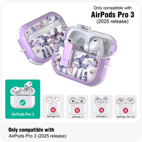 WENEW AirPods Pro 3 case features magnetic lock for secure closure and quick access.