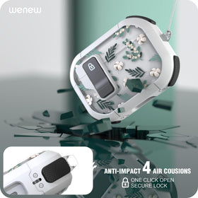 WENEW AirPods Pro 3 case translucent body guards against scratches