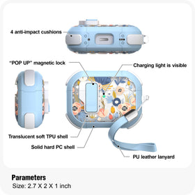 WENEW AirPods Pro 3 case UV-protected color stays vibrant.