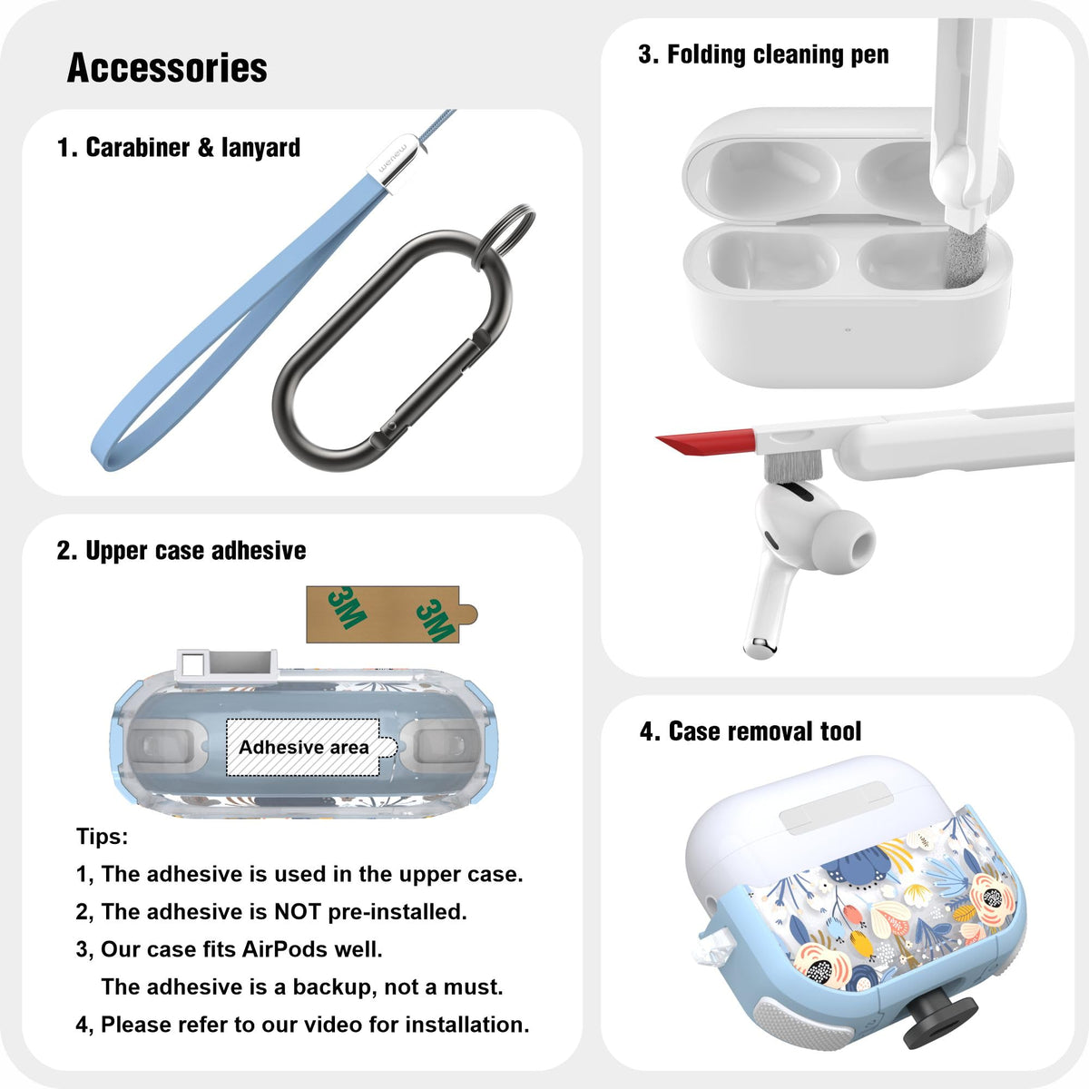 WENew case removal tool for fast, damage-free case swaps