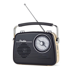 WENPZERAY D-216 front view with retro styling and built-in speaker.
