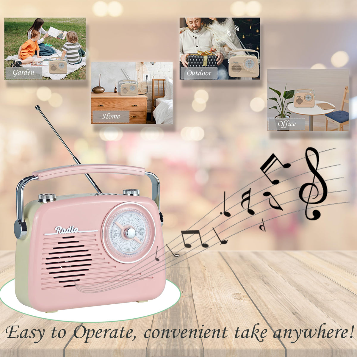 WENPZERAY D-216 true wireless stereo pairing with another unit for enhanced sound.