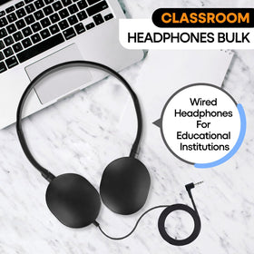 Wensdo close-up of earcup padding offering comfortable learning wear