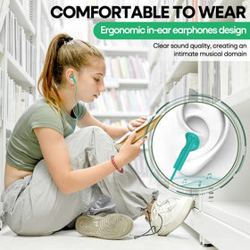 Wensdo durable TPE cable kids headphones resist wear and tear.
