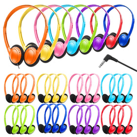 Wensdo HY103 bulk pack cover shows durable classroom headphones for many students
