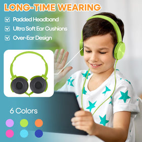 Wensdo HY450 close-up of cushioned earpad highlighting comfort and long-wear support