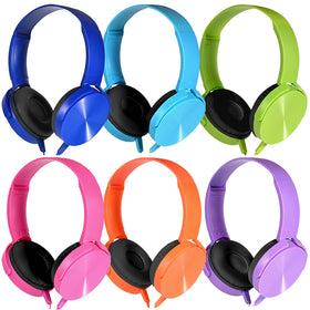 Wensdo HY450 front packaging showing six individually boxed headsets and clear branding for easy storage