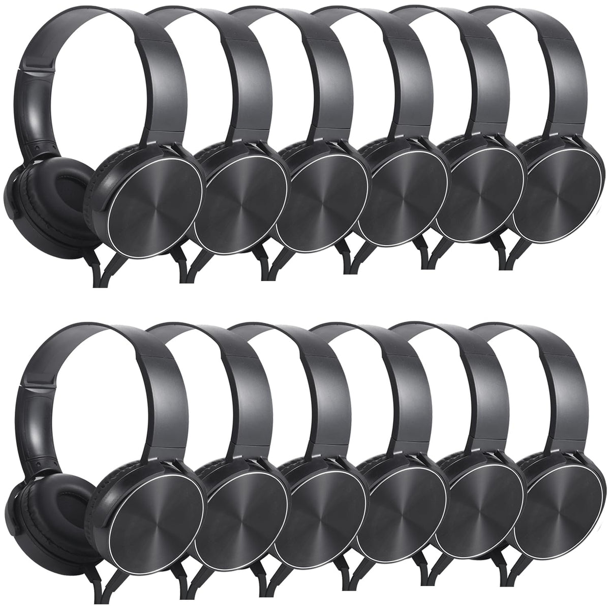 Wensdo front view of one HY450 headset showing compact design and clear labeling, promoting reliable classroom use