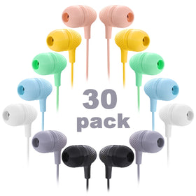 Wensdo kids earbuds macarons colors ideal for classrooms
