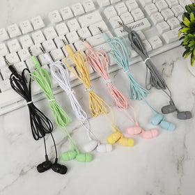 Wensdo macaron colors earbuds unboxing experience for students.
