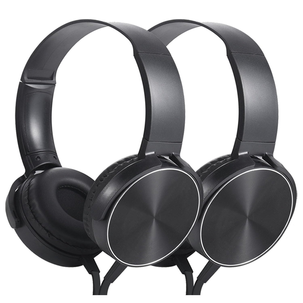 Wensdo Kids Headphones 2-Pack in box for classroom setup