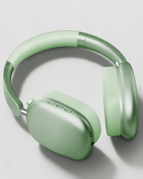 Wentronic close-up of memory foam earcup texture for comfortable long wear