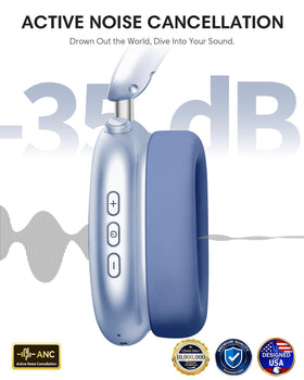 Wentronic Y02 driver and texture detail highlighting 40mm driver and audio clarity benefit