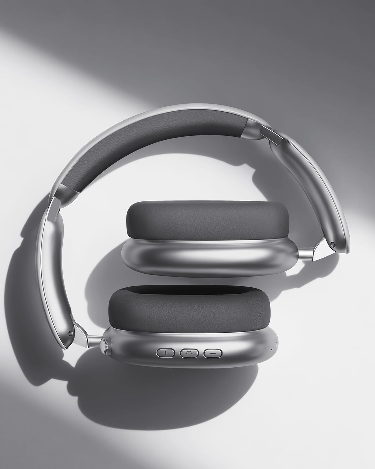 Wentronic Y02 earcup closeup showing memory foam and comfort for long wear