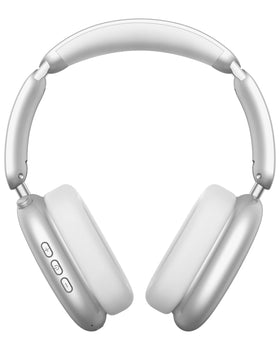 Wentronic Y02 earcups close-up emphasizing deep bass and hi-res audio.
