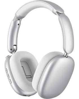 Wentronic Y02 front view headphones, travel-ready and comfortable.