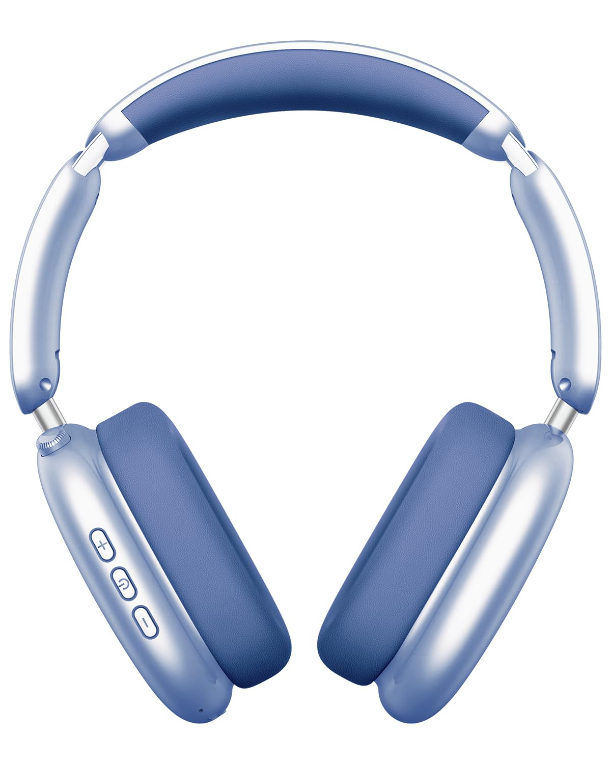 Wentronic Y02 front view showing controls and stylish blue finish, clear user controls benefit