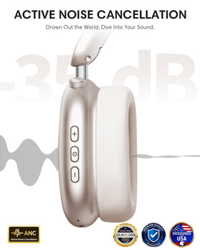 Wentronic Y02 worn at a desk, Wentronic headset delivering noise reduction for focus
