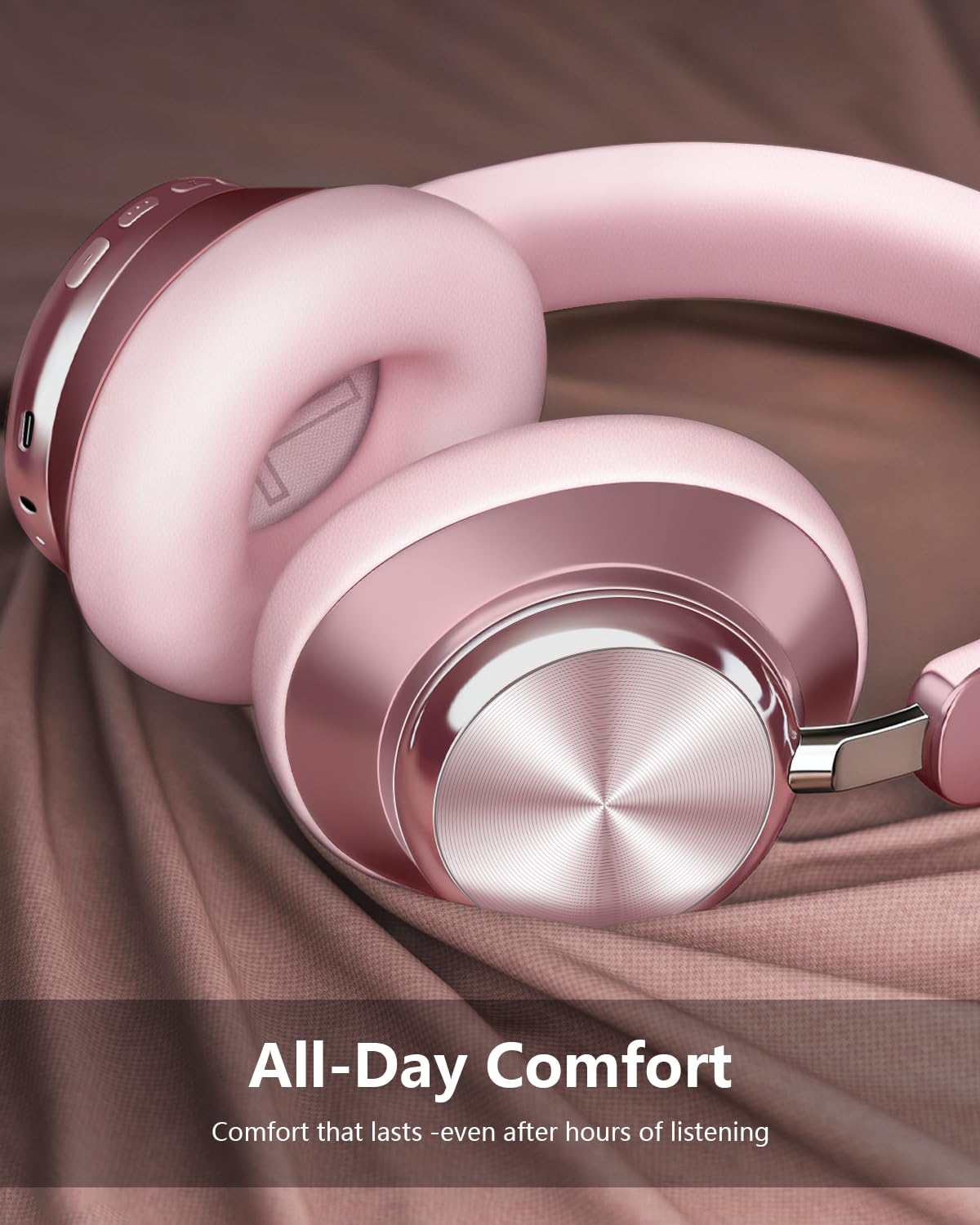 Wentronic Y03 side profile showing adjustable headband for personalized comfort