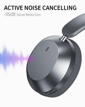 Wentronic Y04 ear cushions in grey, soft padding for long-wear comfort.