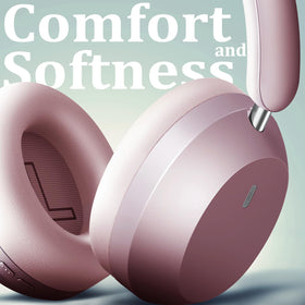 Wentronic Y04 headphones folded-compact design ideal for travel.