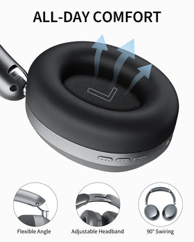 Wentronic Y04 folded in grey, compact and portable design.