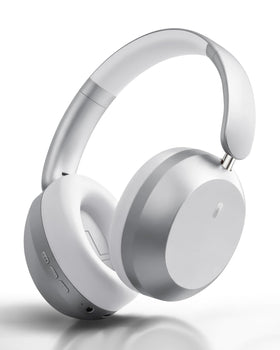 Wentronic Y05 front view silver for immersive travel listening