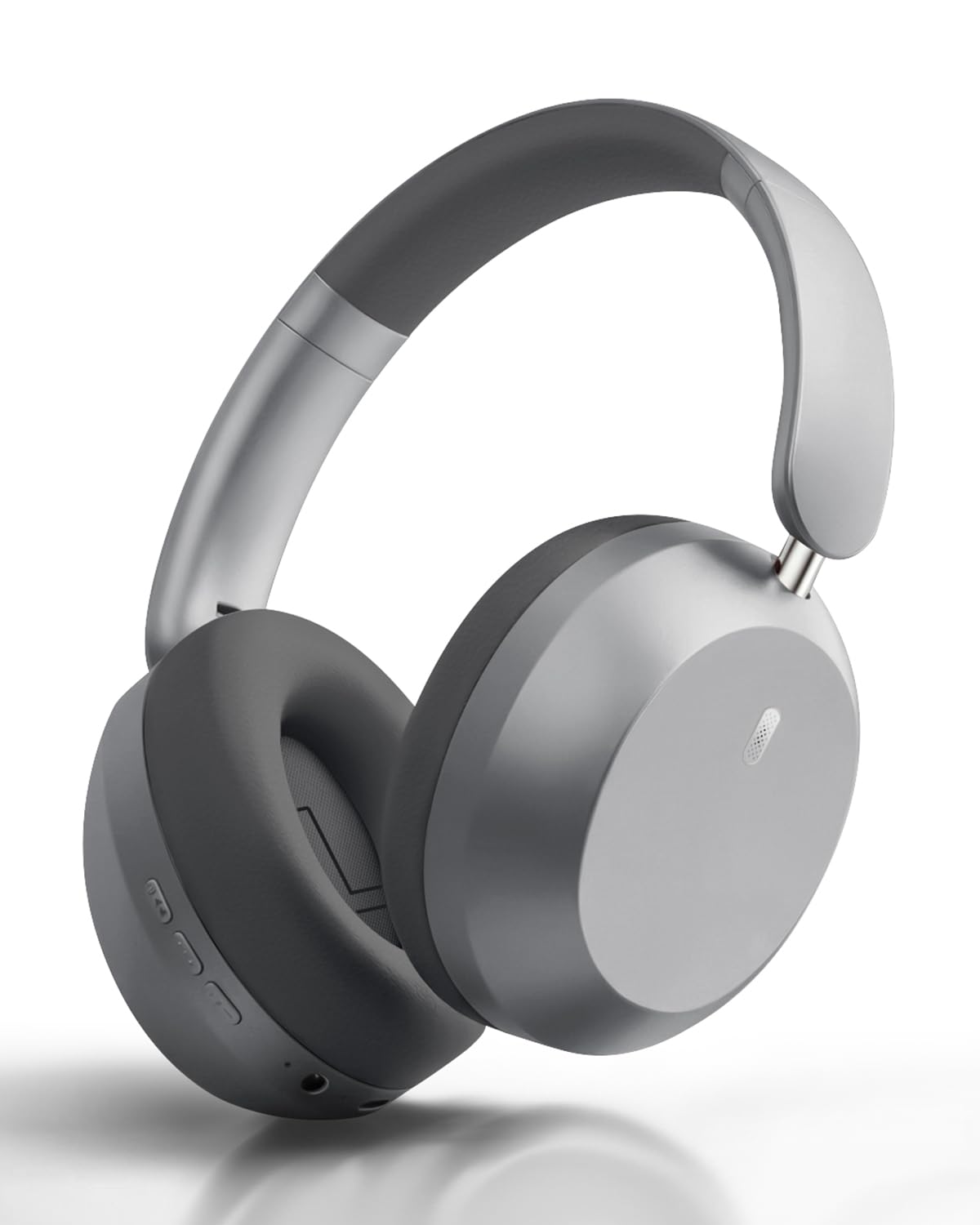 Wentronic Y05 over-ear headphones highlighted for active noise cancellation during travel.