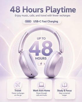 Wentronic Y05 purple folded for travel, showcasing compact portability.