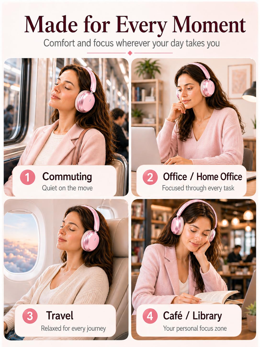 Wentronic Y05 pink compatible with iOS Android and PC