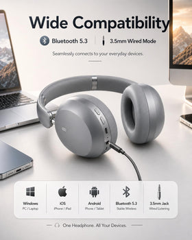 Wentronic Y05 built-in microphone image showing clear voice pickup during calls.