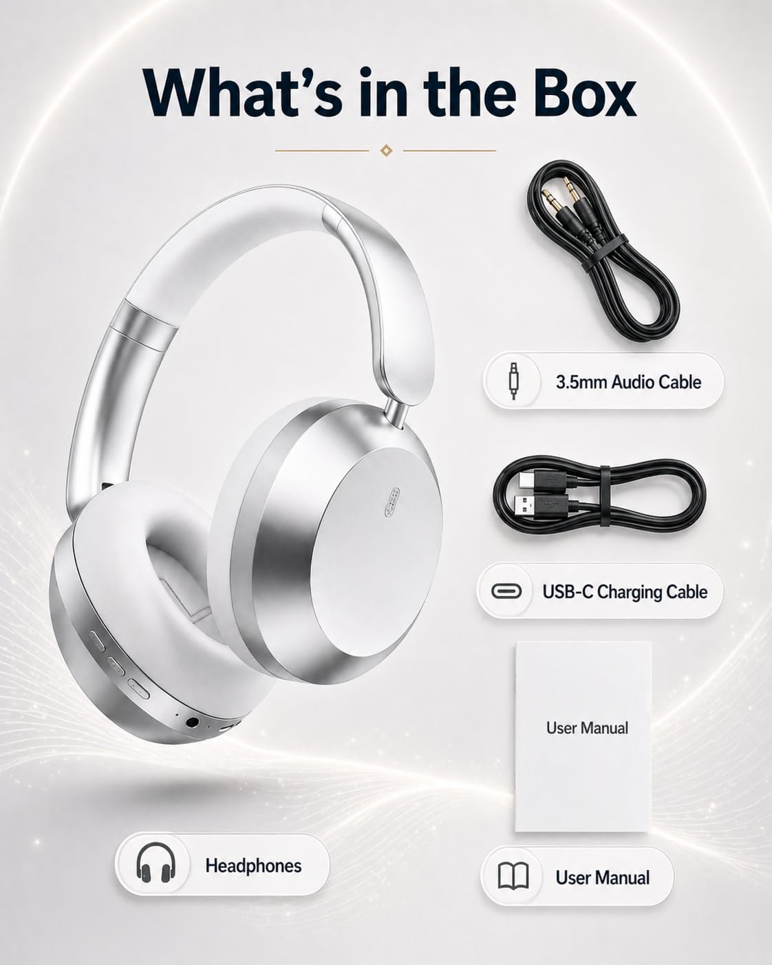 Wentronic Y05 wired 3-5mm cable offers flexible listening