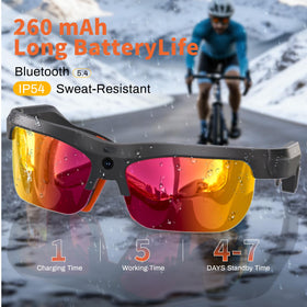 Wepmous outdoor sports glasses suit cycling and other activities.