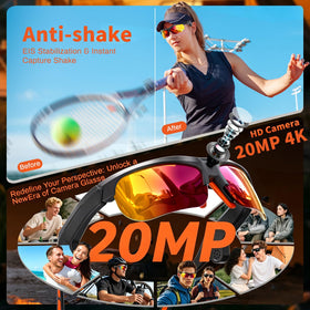 Wepmous UV400 photochromic lenses adapt to changing light conditions.