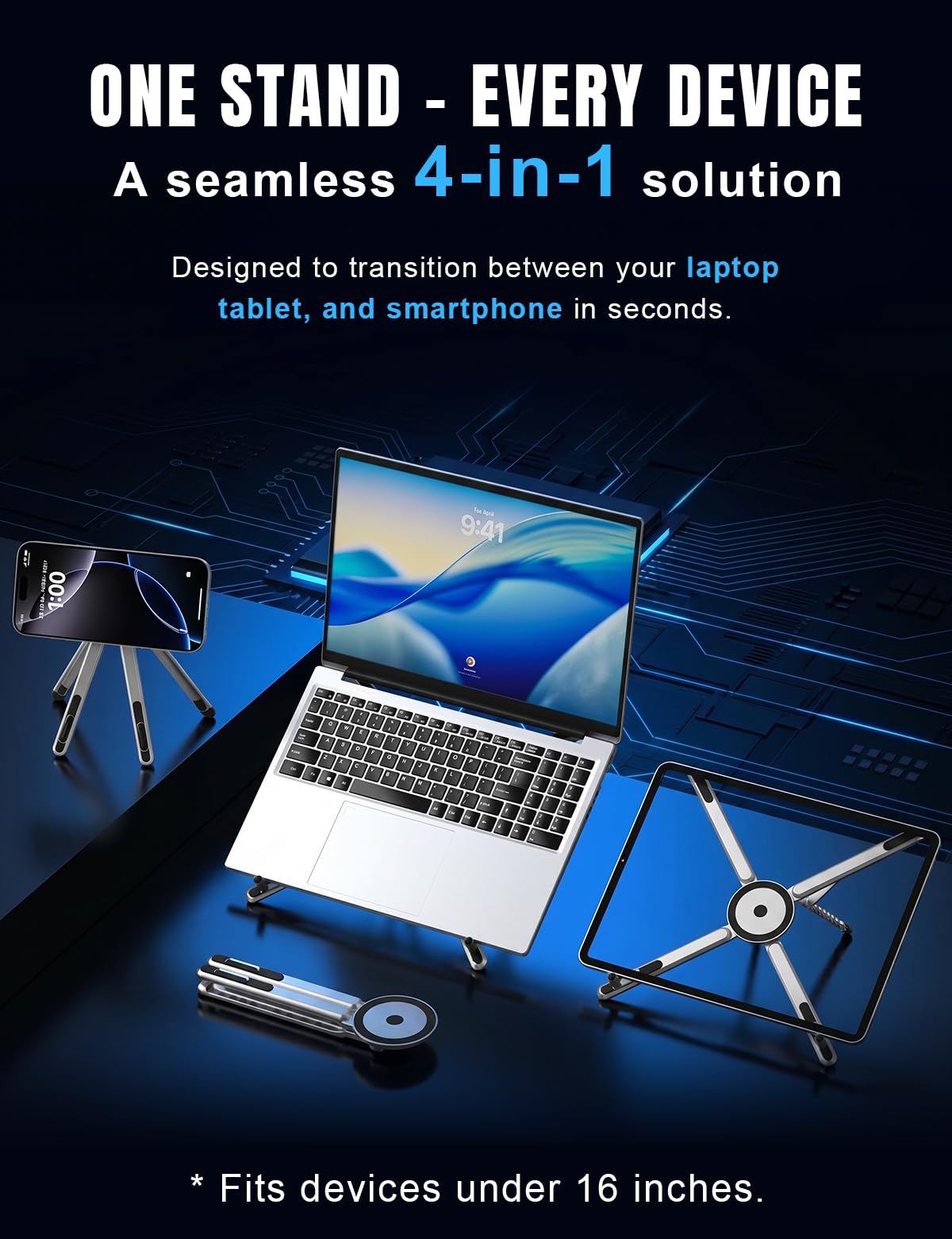 Werfami aerospace aluminum body highlights durability and light weight for travel setups.